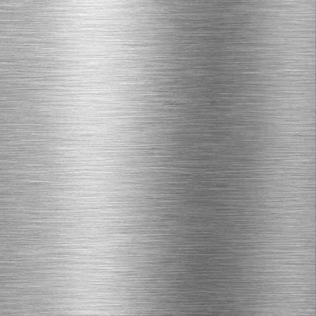 Brushed aluminium