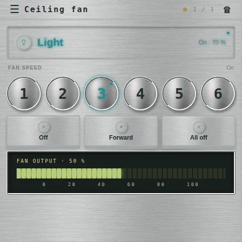 Aurelvi Stereo Silver Hi-Fi panel